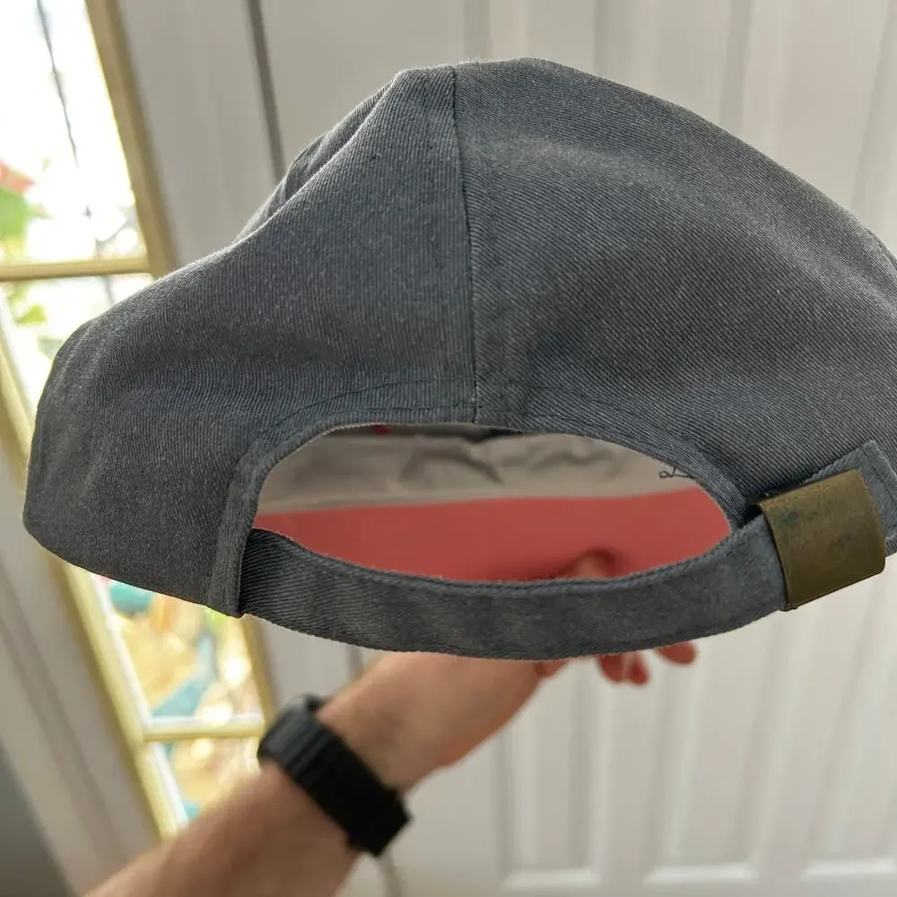 Vintage Gatlinburg Souvenir Hat Grey Hat, Pink Bill J HATS - Picture 6 of 9
